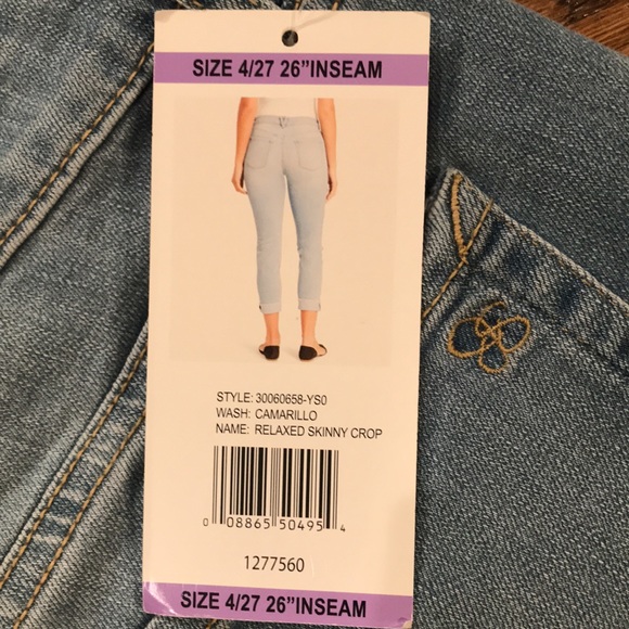 Jessica Simpson Relaxed Skinny Crop Jeans - Picture 4 of 14
